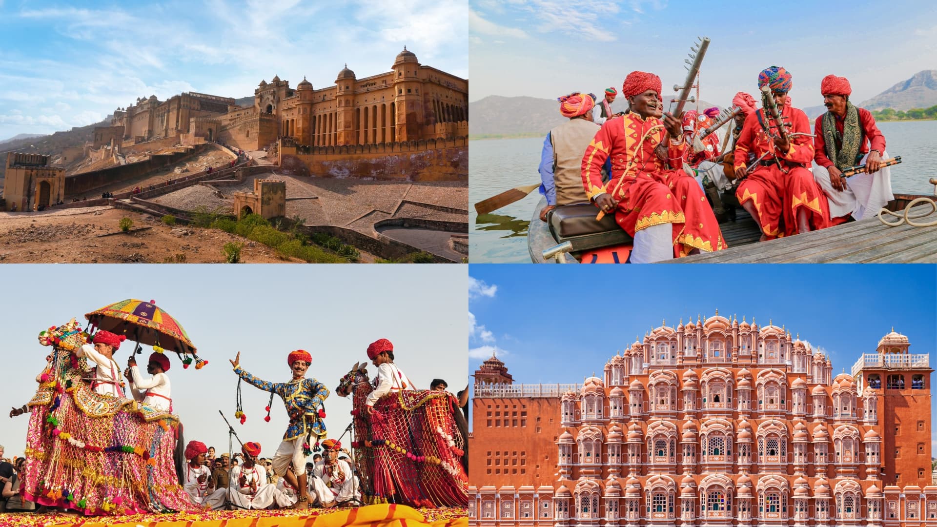 Royal Rajasthan – Forts, Palaces & Living Heritage: Jaipur → Jodhpur → Udaipur